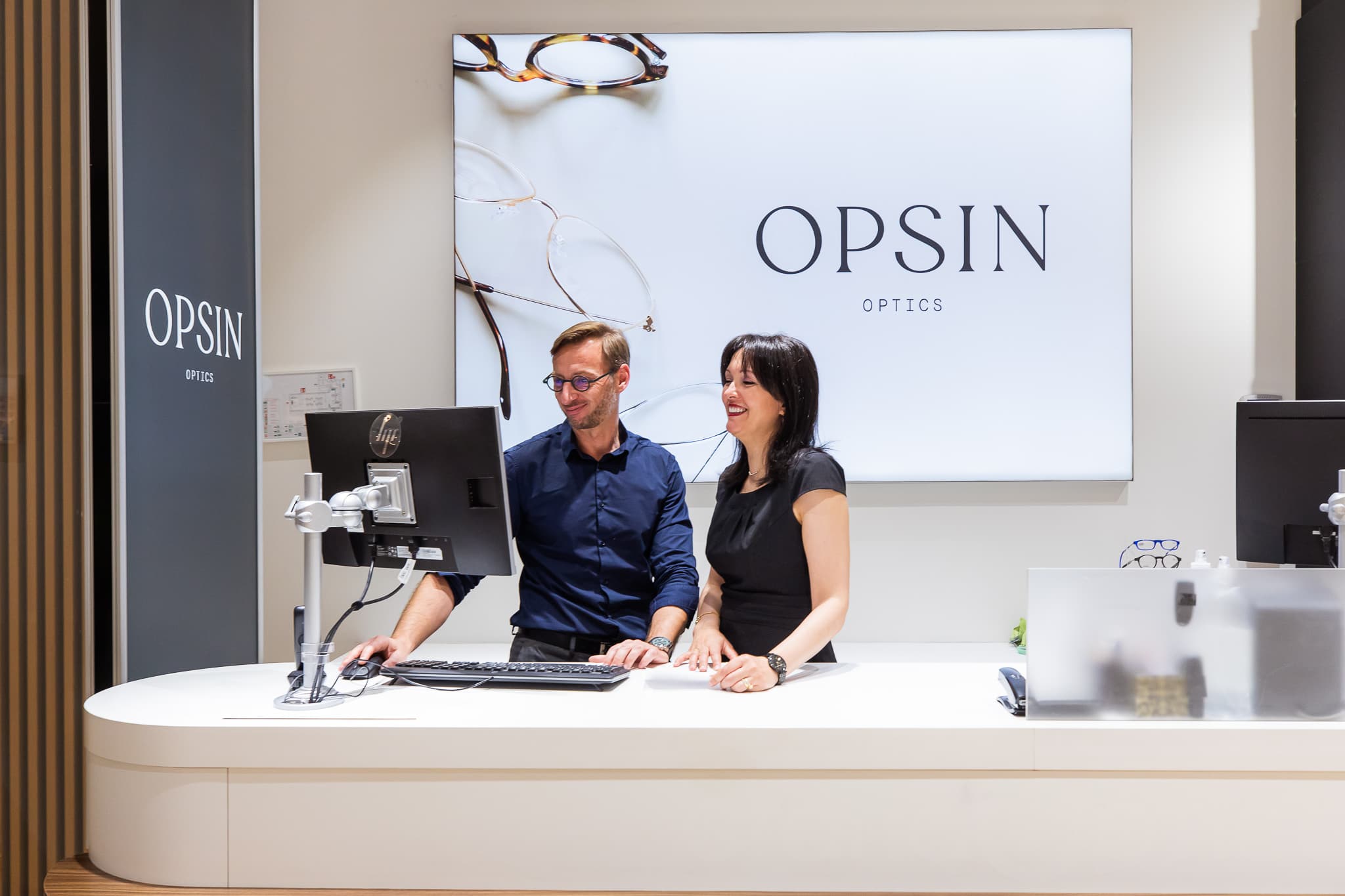 Opsins optics Westland infostand